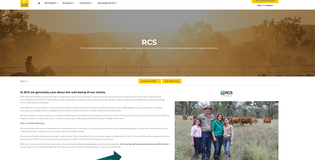 Ag Jobs Queensland Talent Community
